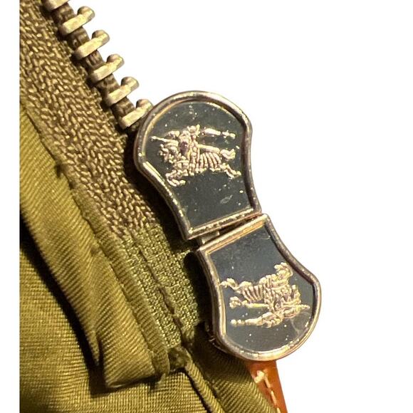 Burberry Ongar Monogram Motif Long Quilted Riding Coat Nova Check Lining XS Prep - Picture 13 of 16